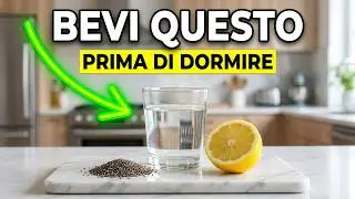 Pulire naturalmente l'intestino, potente rimedio naturale detox🍋 bevanda serale a 3 ingredienti