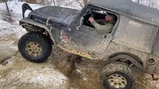 Playing in the Snow & Ice! Vinton County, Ohio in February 2021