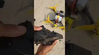 Master 5 Freestyle 4-6s analog fpv drone with zorro radio transmitter  and EV800D goggles 😎#skyrc.in