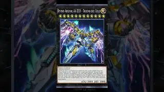 Yugioh Divino Arsenal AA-Zeus-Trueno del Cielo Carta Tipo Luz