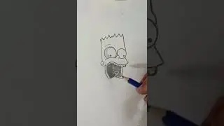 Como desenhar o Bart Simpson passo a passo 