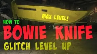 Black Ops 3 Zombies - Max Level Bowie Knife Glitch