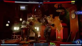 Injustice 2 Swamp Thing vs. Bane