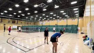 Badminton match at EMP | 31.05.2025 | patrick & alex vs louise & kelly 🏸☀️