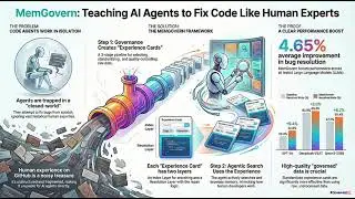 AI 에이전트 메모리 인프라 MemGovern: GitHub 경험 카드&middot;Agentic Search로 SWE-bench 향상