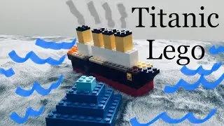 TITANIC LEGO AFUNDANDO - NAVIO - LEGO SINKING SHIP