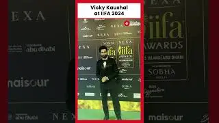 IIFA 2024 | Watch | Vicky Kaushal at the green carpet