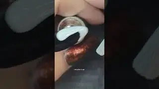 Easiest way to paint a ghost nail!