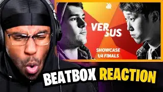 CODFISH vs H-HAS | Grand Beatbox SHOWCASE Battle 2018 | 1/4 Final (RAECTION)