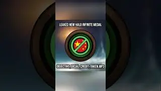 NEW HALO INFINITE MEDAL!!