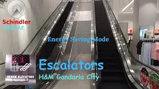 Schindler 9300-AE Escalators - H&M Gandaria City , Jakarta