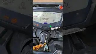 Apache RTR 160 4V battery low indication #automobile #justnagaraj
