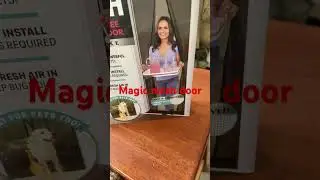 Magic mesh screen door: #bugs ,#fabric ,#screen