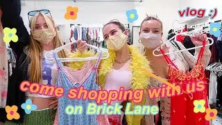 Come Vintage Shopping On Brick Lane With Us & Going To The Carboot With My Sister :)