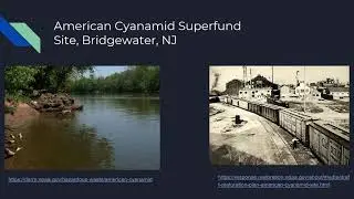 Superfund Sites in the Lower Raritan Watershed