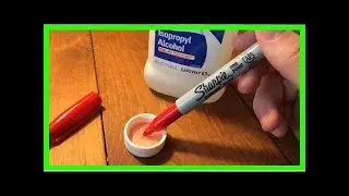 L'Astuce Magique Pour Raviver un Marqueur Desséché.
