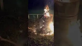 He&rsquo;s no fireman 😂 #bonfire #vlog #video #capcut #caption #tiktok #fyp #viral