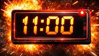 11 Minutes Timer ⏱️ | Countdown Timer with Alarm | Clock Timer