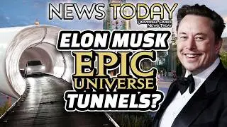 Elon Musk Building Tunnel to Epic Universe?!?