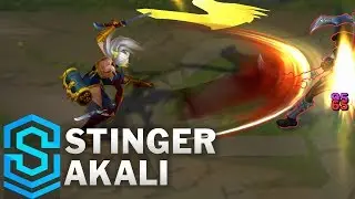 Stinger Akali (2018) Skin Spotlight - League of Legends