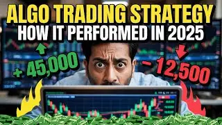 I Built an Algo Trading Strategy || Here&rsquo;s How It Performed in 2025 ||Results Will Surprise You