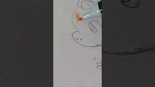 drawing dragonite ( #shorts #pokemon #dragonite #painting #drawing )