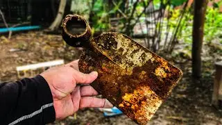 Restoration of Abandoned Old Gardening Rusty Shovel  - #VillageRestoring Video