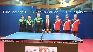 Isaac Mu&ntilde;oz: TDM 2017-18 J1: Els 8 de La Garriga - CTT L'Hospitalet