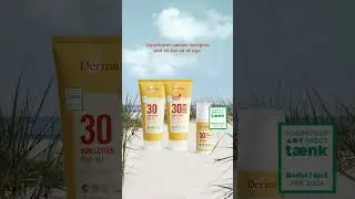 Derma Sun Solcreme - Bedst i test &ndash; igen, igen, igen🌞🙌 #solcreme #ansigtssolcreme #bedstesolcreme