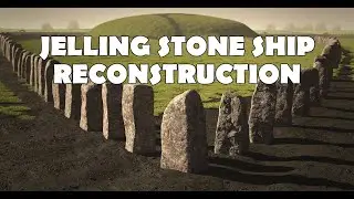 Jelling Stone Ship Reconstruction