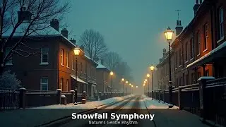 Heavy Snowfall | Relaxing Ambient Sounds | 5 Hours