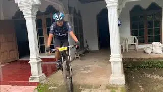 Berlatih gowes MTB xc park