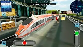 Euro Train Simulator 3D #3 - Real Train Driver - Android Gameplay FHD