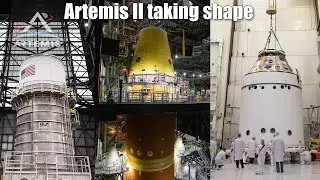 NASA Artemis II SLS stacking continues, keeping an eye out for budget request plans