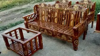 सोफा सेट बनाने का आसान तरीका#sofa set fitting#sofa set design for hall#sofa 