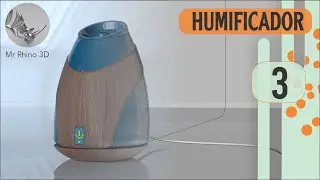 Rhino 3D: Modela un Humificador - Parte 3
