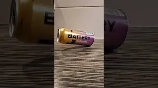 Battery Carnival Slow Motion fall #slowmotion #energydrink #batteryenergy #slowdrop #viral #popular
