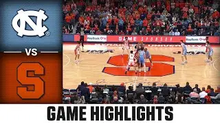 North Carolina vs. Syracuse Game Highlights | 2025-26 ACC Men's Basketball
