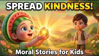 Learn Kindness: The Magic Pebble Story for Kids (Bedtime Story)