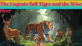 The Ungratefull Tiger and the Wise Deer|| Moral story|| Bed Time Story|| Educational Story