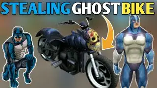 STEALING GHOST BIKE | ROPE HERO VICE TOWN | NEW UPDATE  | TENNOJI GAMER