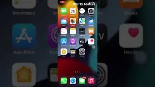 IOS 15 feature for Safari browsing #Shorts #short