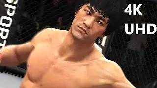 EA Games UFC Bruce Lee Cutscenes Gameplay 4K ULTRA HDR