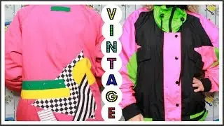 80s & 90s Vintage Jacket Haul and Try On