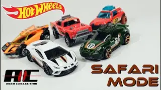 Opening NEW Hot Wheels Mainline Safari Mode Complete Set!