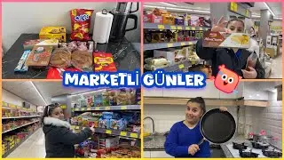 MARKETLİ G&Uuml;NLER💃VİRAL OLAN ABURCUBURU DENEDİM🥳KEYİF TEPSİSİ✅#marketing #bim #viral #vlog #alışveriş 