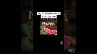My TV Placements in 2024 (So Far) #tvplacements2024 #shorts