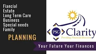 Welcome to PSG Clarity Your Future Your Finances channel