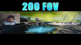 WARZONE 200 FOV 😲