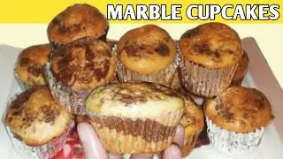 Marble Cupcakes Recipe | Super Soft & Fluffy Marble Cupcakes Recipe  | Easy Cupcakes Recipe